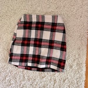 Hollister Plaid Skirt